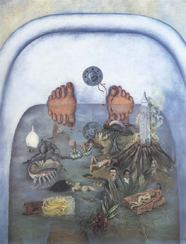 Frida Kahlo What the water gave me